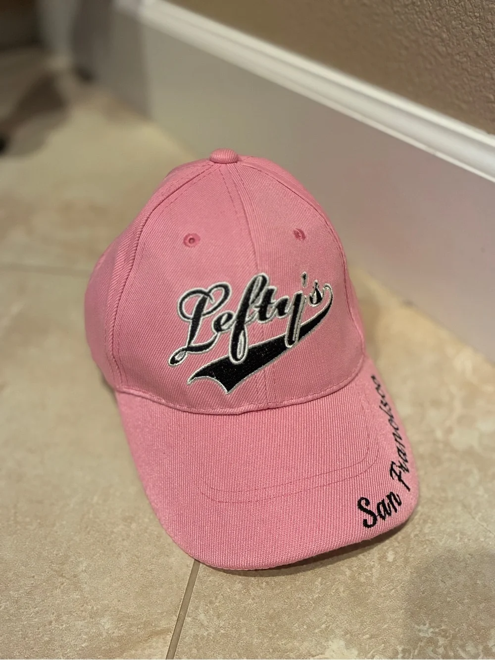 Pink Baseball Cap - Women's Hat